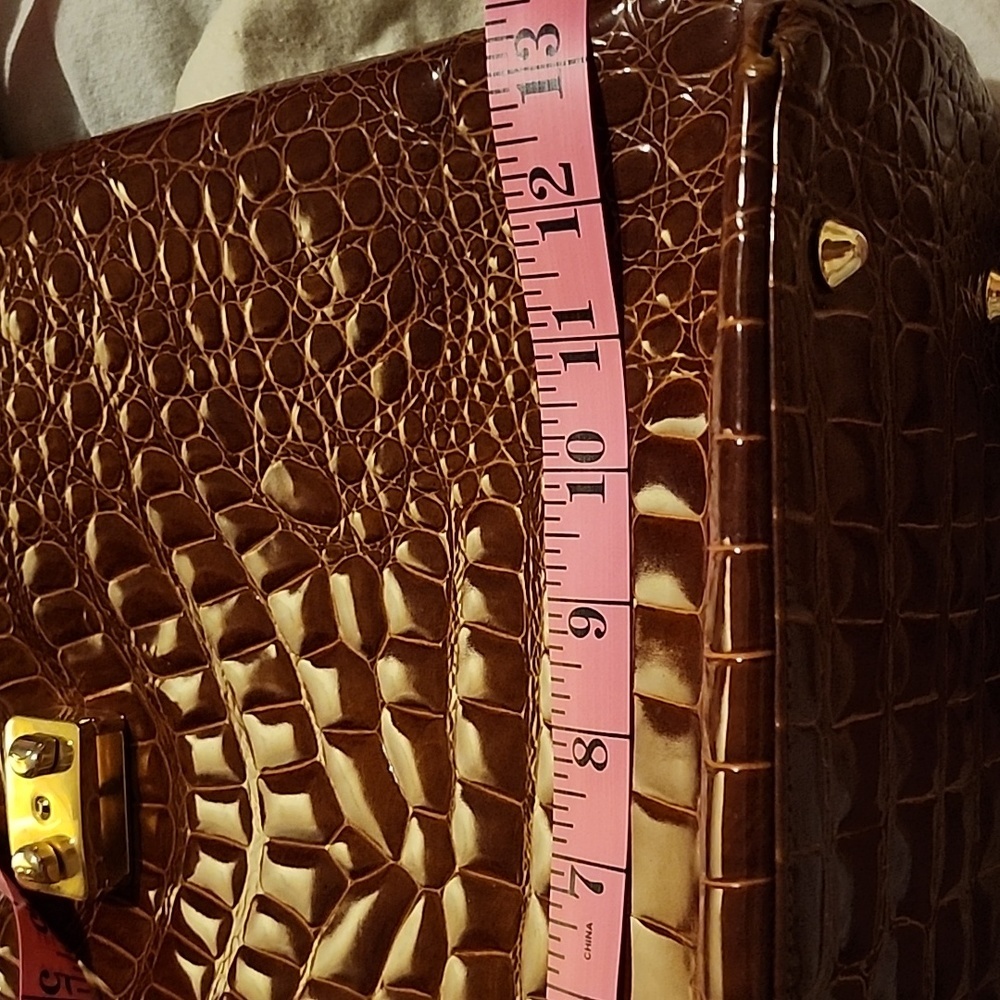 Exotic Vintage fontanelli by RECO'S Codrillon Made in Italy Crocodile ๐ - Picture 13 of 17